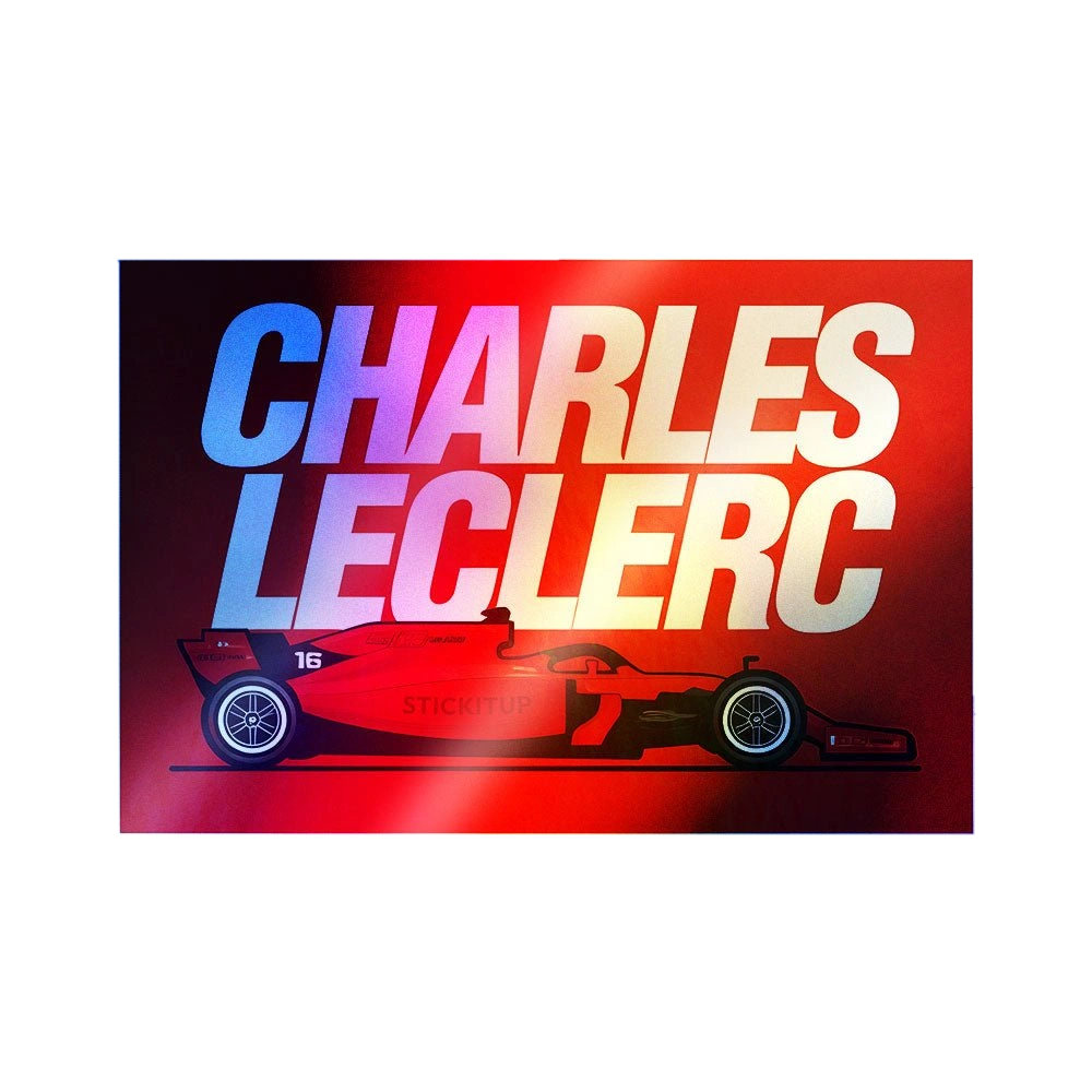 Monaco No.16 Driver Holographic Stickers